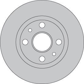 VENTED BRAKE DISC EACH