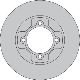 SOLID BRAKE DISC (EACH)