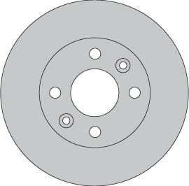 VENTED BRAKE DISC EACH