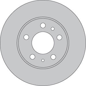 VENTED BRAKE DISC EACH