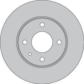 SOLID BRAKE DISC EACH