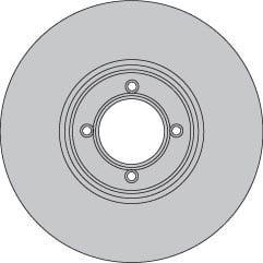 VENTED BRAKE DISC EACH