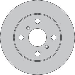 VENTED BRAKE DISC EACH