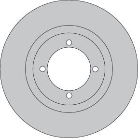 SOLID BRAKE DISC EACH