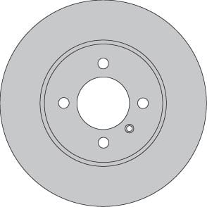 SOLID BRAKE DISC EACH