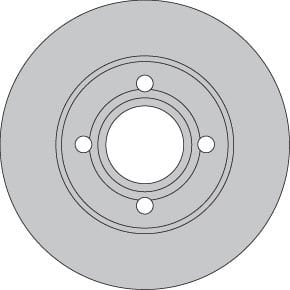 VENTED BRAKE DISC EACH