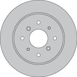 VENTED BRAKE DISC EACH