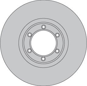 VENTED BRAKE DISC EACH