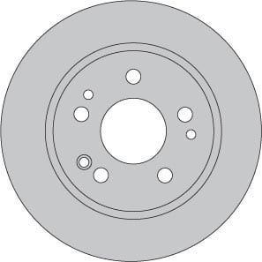 SOLID BRAKE DISC EACH