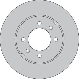 VENTED BRAKE DISC EACH