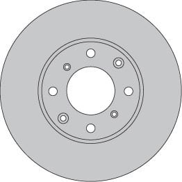 SOLID BRAKE DISC EACH