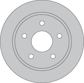 SOLID BRAKE DISC EACH