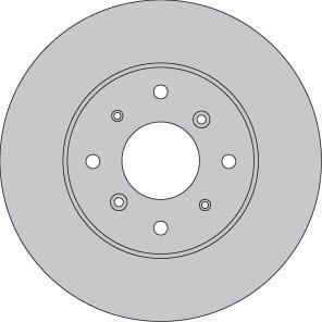 VENTED BRAKE DISC EACH