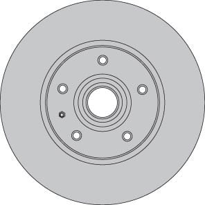 VENTED BRAKE DISC EACH