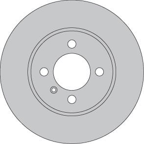 VENTED BRAKE DISC EACH