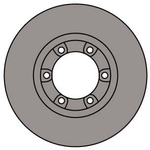 BRAKE DISC EACH