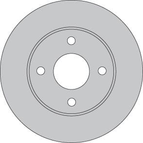 VENTED BRAKE DISC EACH