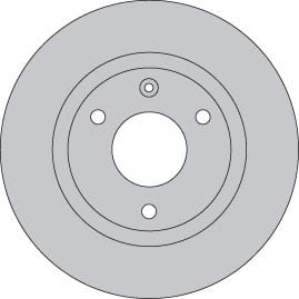 SOLID BRAKE DISC EACH