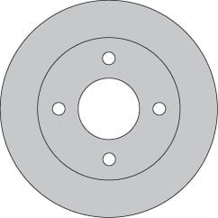 SOLID BRAKE DISC EACH