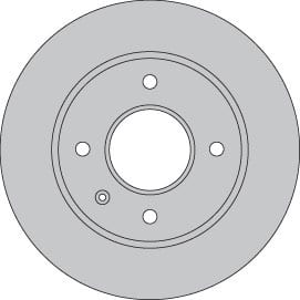 VENTED BRAKE DISC EACH