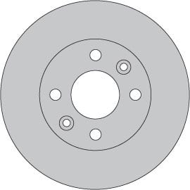 VENTED BRAKE DISC EACH