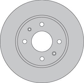 SOLID BRAKE DISC EACH