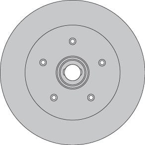 SOLID BRAKE DISC EACH