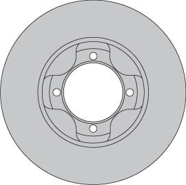 VENTED BRAKE DISC EACH