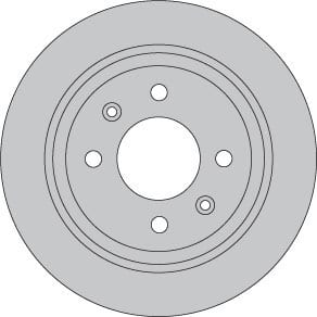 SOLID BRAKE DISC EACH