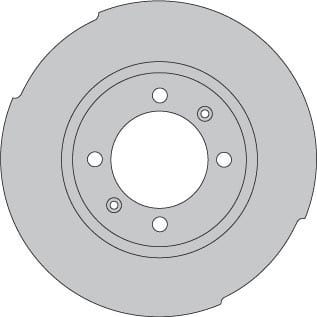 VENTED BRAKE DISC EACH