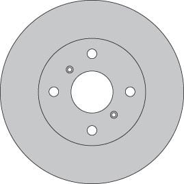 VENTED BRAKE DISC EACH