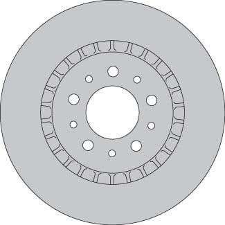VENTED BRAKE DISC EACH