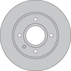 SOLID BRAKE DISC EACH