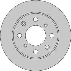 SOLID BRAKE DISC EACH