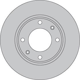 Citroen ZX 91-98 ZX 1.9 Diesel NON Turbo Front - Brake Discs and