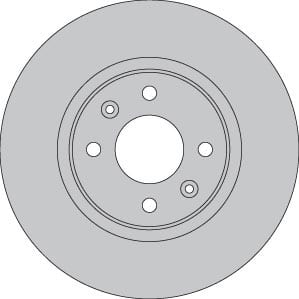 VENTED BRAKE DISC EACH