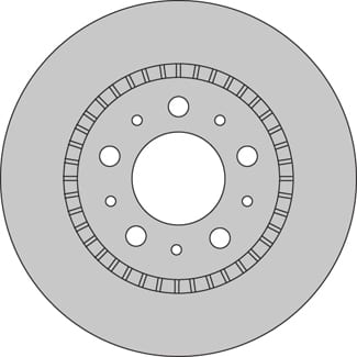 VENTED BRAKE DISC EACH