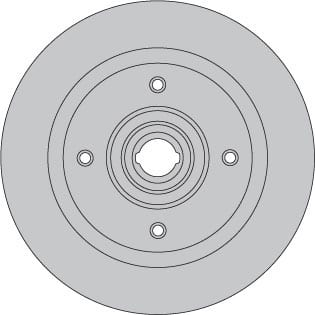 SOLID BRAKE DISC EACH