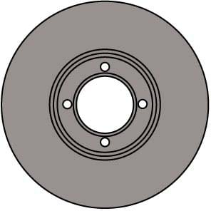 SOLID BRAKE DISC EACH