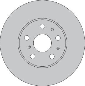 VENTED BRAKE DISC EACH