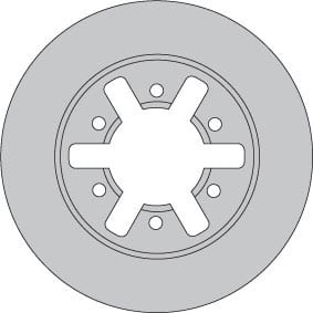 VENTED BRAKE DISC EACH