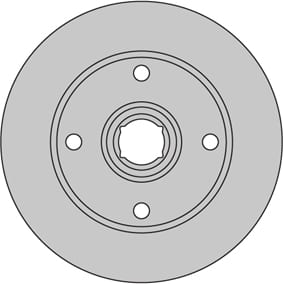 VENTED BRAKE DISC EACH