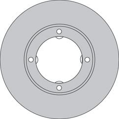 SOLID BRAKE DISC EACH