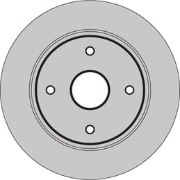 SOLID BRAKE DISC EACH