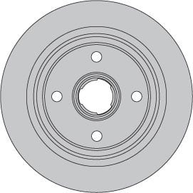 SOLID BRAKE DISC EACH