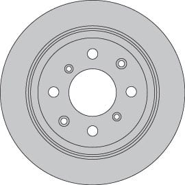 SOLID BRAKE DISC EACH