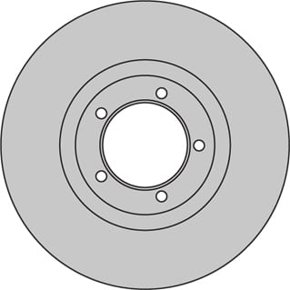 SOLID BRAKE DISC EACH
