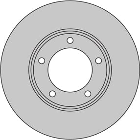 VENTED BRAKE DISC EACH
