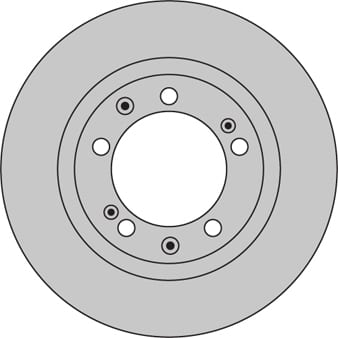 VENTED BRAKE DISC EACH