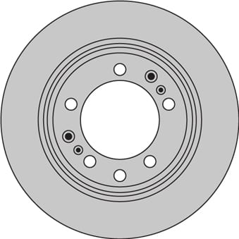 VENTED BRAKE DISC EACH